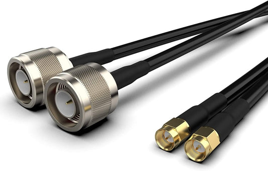 CoFlex2700 SMA-Male auf N-Male TWIN 3m (CFD-240) - Halo&Son Austria